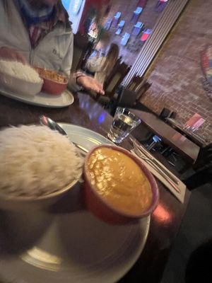 Vegan butter chicken    at Fusion of Flavours in Dunedin