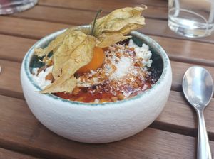 Riz au lait vegan at Zilwa in Le Mans