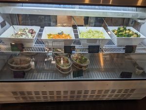Variety of salads ready to go at Sia's in Pittsburgh
