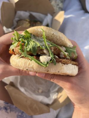 Chickn Milanese. Super good.  at Sia's in Pittsburgh