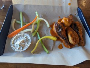 The WINGS. Perfect. No really. Perfect. at Sia's in Pittsburgh