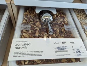 activated nut mix at GoodFor Wholefoods Refillery in Christchurch