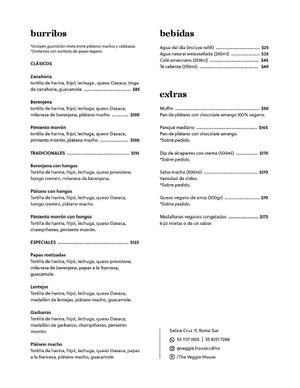  at The Veggie House in Mexico City