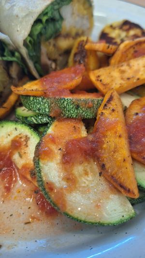 Las verduras están justo en su punto 👌🏻👌🏻👌🏻 at The Veggie House in Mexico City