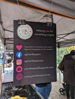 vendor info at Plant Basics  in Christchurch