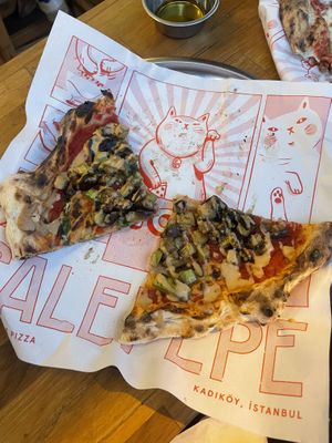   at Salepepe Tokyo Style Pizza in Istanbul