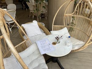 Hammock chairs!  at Planet Terra - Ibis Hotel Dubai in Dubai