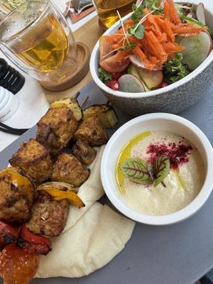 Tempeh Souvlaki  at Planet Terra - Ibis Hotel Dubai in Dubai