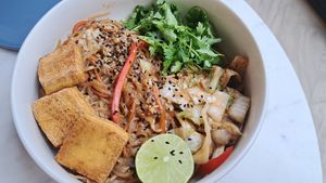 Kimchi pad thai at Planet Terra - Ibis Hotel Dubai in Dubai