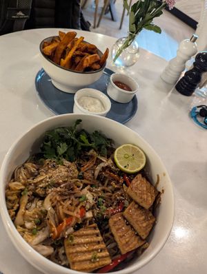 Kymchi pad Thai at Planet Terra - Ibis Hotel Dubai in Dubai