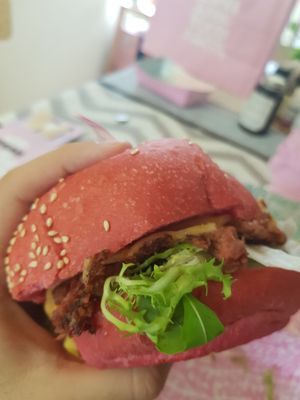 Eixample burger at Vegan Junk Food Bar -  L'Eixample in Barcelona