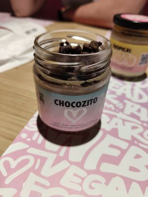 Chocozito dessert at Vegan Junk Food Bar -  L'Eixample in Barcelona