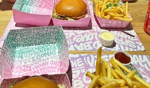   at Vegan Junk Food Bar -  L'Eixample in Barcelona