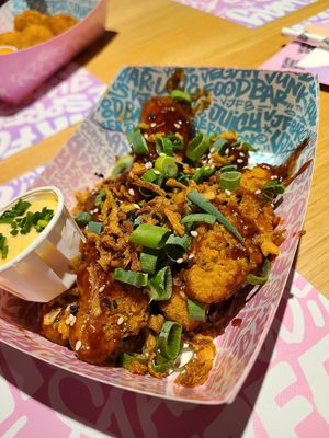 Wings at Vegan Junk Food Bar -  L'Eixample in Barcelona