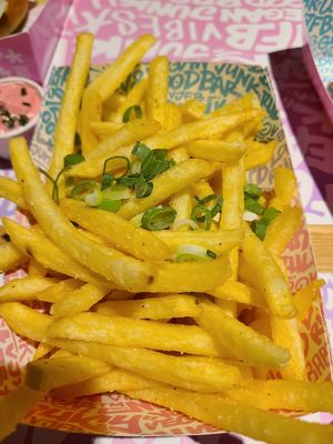 Fries at Vegan Junk Food Bar -  L'Eixample in Barcelona