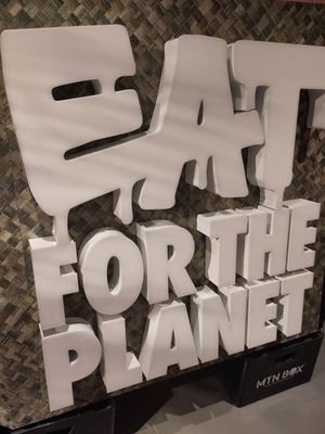 Decor at Vegan Junk Food Bar -  L'Eixample in Barcelona