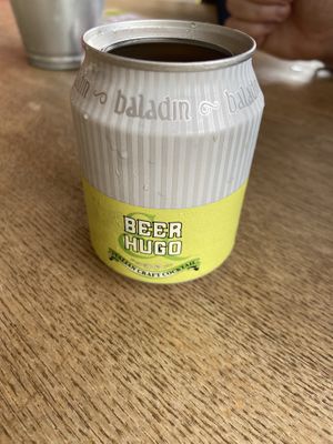 Beer Hugo in lattina   at Baladin in Piozzo