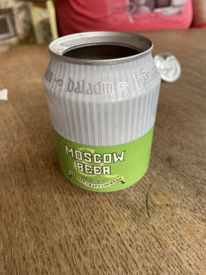 Moscow beer in lattina   at Baladin in Piozzo