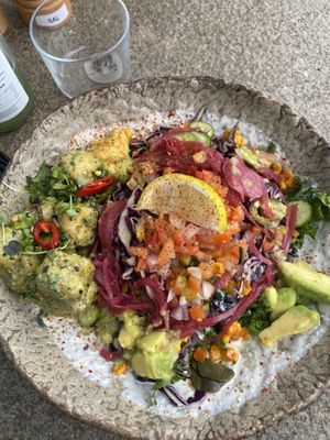 latin lover bowl  at Honest Greens - Barceloneta in Barcelona