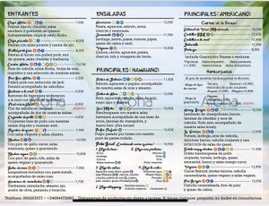 Carta 1  at Aloha Food & Lounge in Moncada