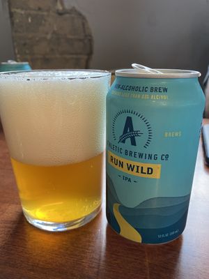 Non alcoholic beer  at Pizzicletta - Pheonix in Flagstaff