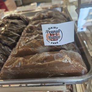 Dairy Free Fudge! at Sanders Chocolate & Ice Cream Shops in Mackinac Island