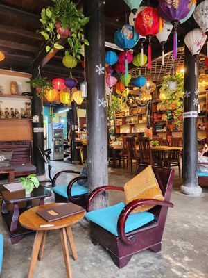  at Lanterns Coffee in Hoi An