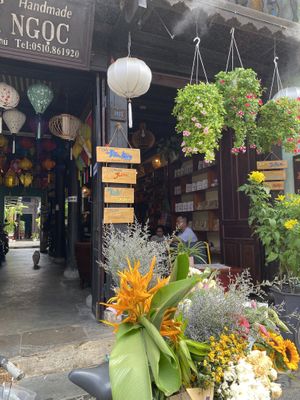   at Lanterns Coffee in Hoi An