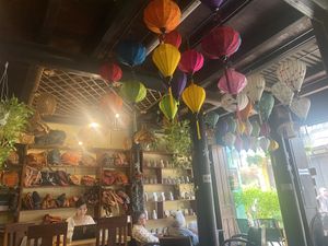   at Lanterns Coffee in Hoi An