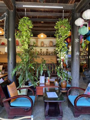   at Lanterns Coffee in Hoi An