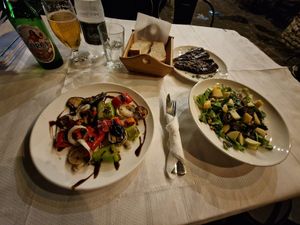 Well, I was hungry at Check-In Restaurant in Gjirokaster