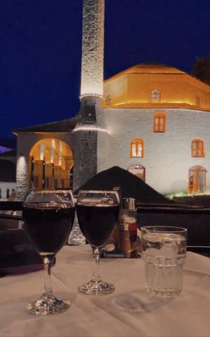   at Check-In Restaurant in Gjirokaster