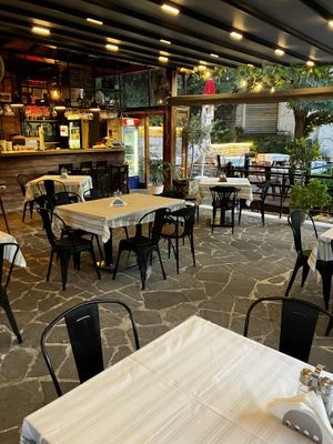 nice atmosphere   at Check-In Restaurant in Gjirokaster