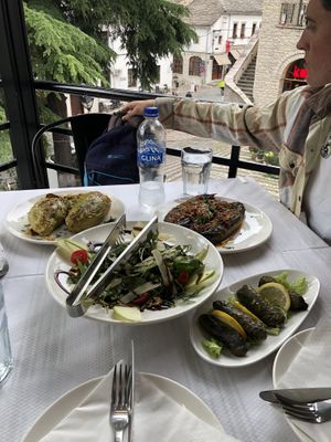   at Check-In Restaurant in Gjirokaster