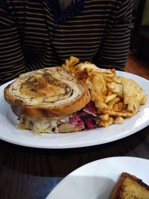 Reuben at The Chicago Diner - Logan Square in Chicago