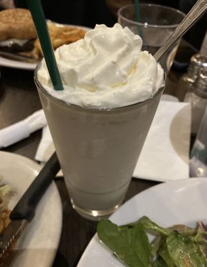 Vanilla milkshake   at The Chicago Diner - Logan Square in Chicago