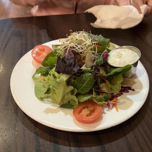 side salad w ranch  at The Chicago Diner - Logan Square in Chicago