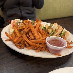 smoked tofu club (seasonal)  at The Chicago Diner - Logan Square in Chicago