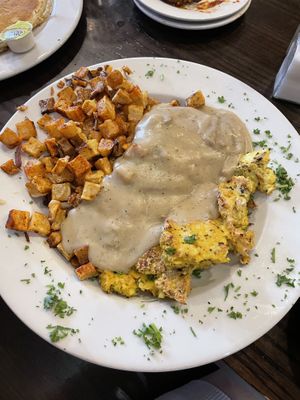 Breakfast plate  at The Chicago Diner - Logan Square in Chicago