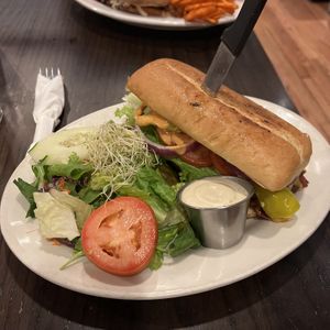 the original dagwood sandwich   at The Chicago Diner - Logan Square in Chicago