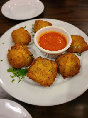 Empanaditas at The Chicago Diner - Logan Square in Chicago