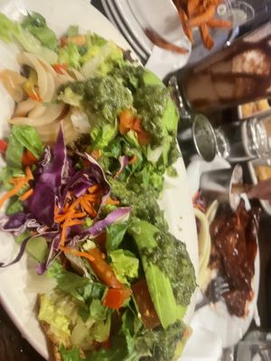 tostadas   at The Chicago Diner - Logan Square in Chicago