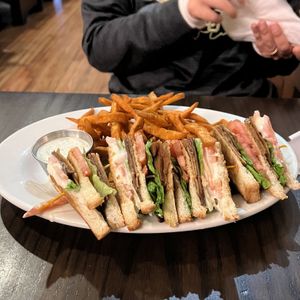 smoked tofu club  at The Chicago Diner - Logan Square in Chicago