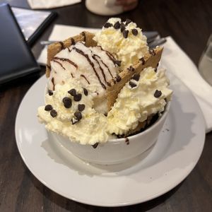 smores brownie sundae   at The Chicago Diner - Logan Square in Chicago