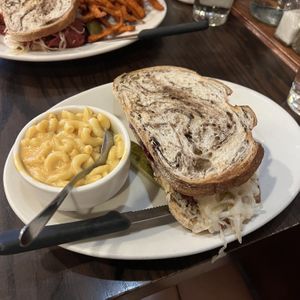 radical reuben, mac n teese   at The Chicago Diner - Logan Square in Chicago