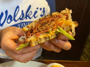The Radical Reuben  at The Chicago Diner - Logan Square in Chicago
