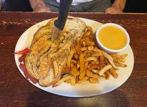 The Radical Reuben  at The Chicago Diner - Logan Square in Chicago