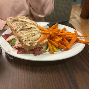radical reuben at The Chicago Diner - Logan Square in Chicago