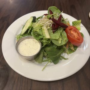 side salad   at The Chicago Diner - Logan Square in Chicago