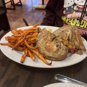 the radical reuben   at The Chicago Diner - Logan Square in Chicago